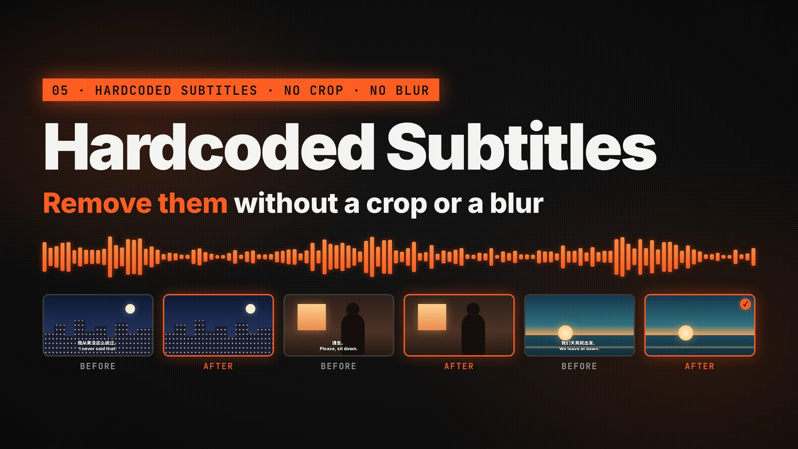How to Remove Hardcoded Subtitles from Video